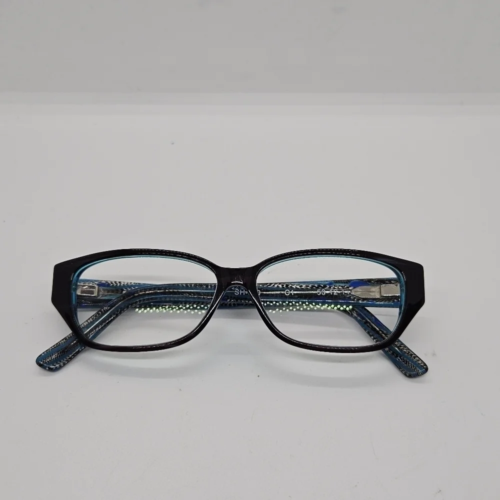 Scott Harris SH-310 teal and brown acrylic glass FOR FRAMES